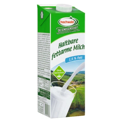 packung haltbare Milch von hochwald